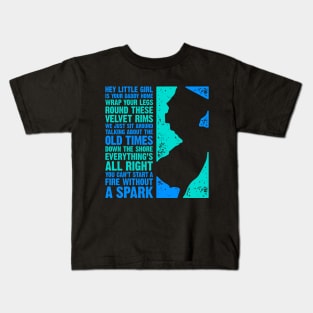 Jersey Lyrics Collage 1 Kids T-Shirt